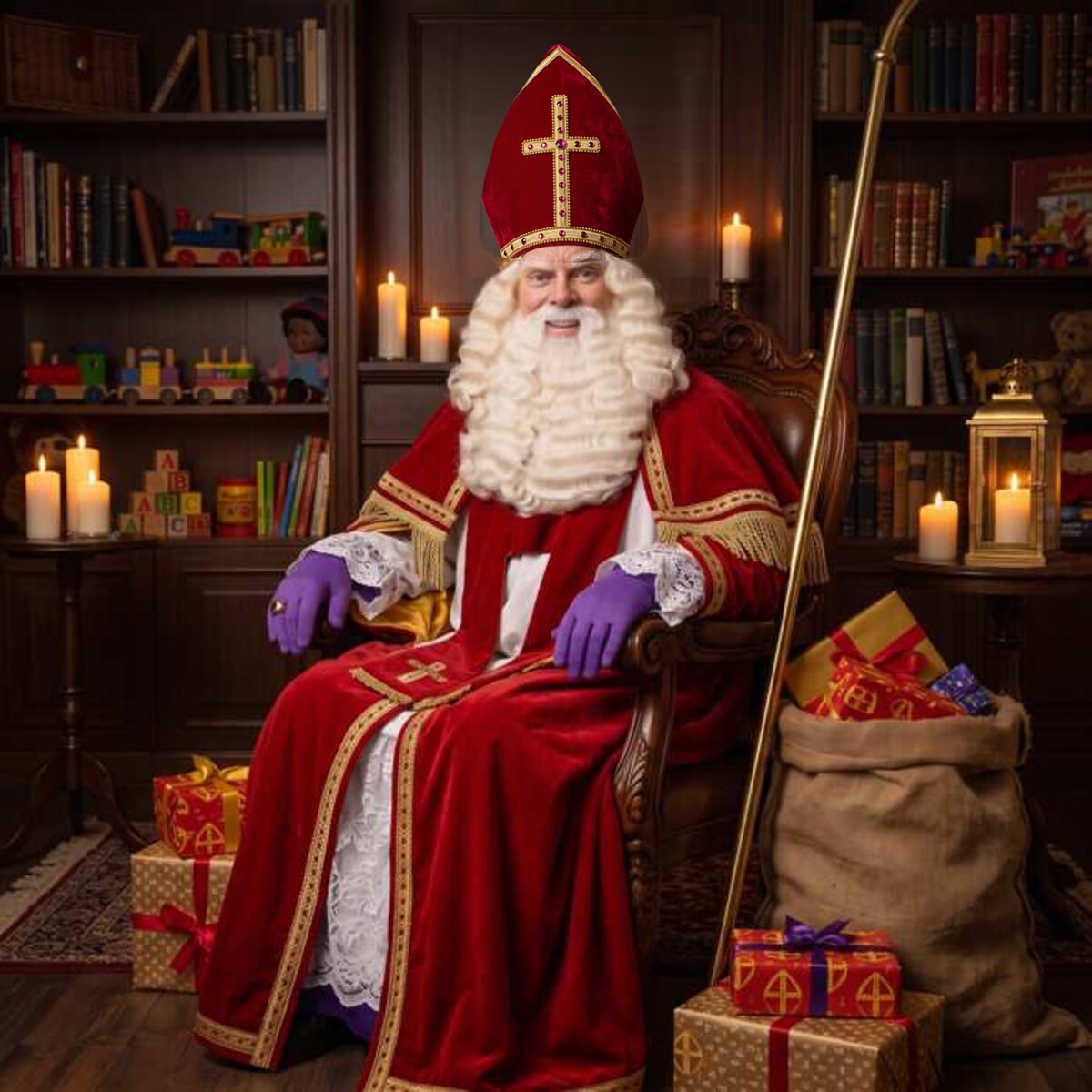 Sint kostuum A – Deluxe