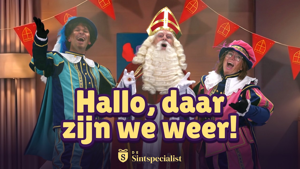 Hallo, daar zijn we weer! De Sintspecialist